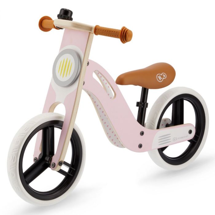 Verleden tong kat Kinderkraft Uniq Loopfiets - Balance Bike Pink - Houten loopfiets  Kinderkraft | Baby & Koter
