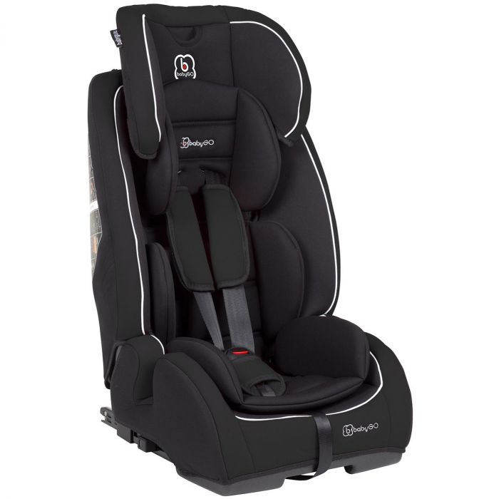 Genealogie hartstochtelijk Geven BabyGO autostoel Free IsoFix Zwart (9-36kg) - Veiligheidszitje - Peuter  autostoel | Baby & Koter