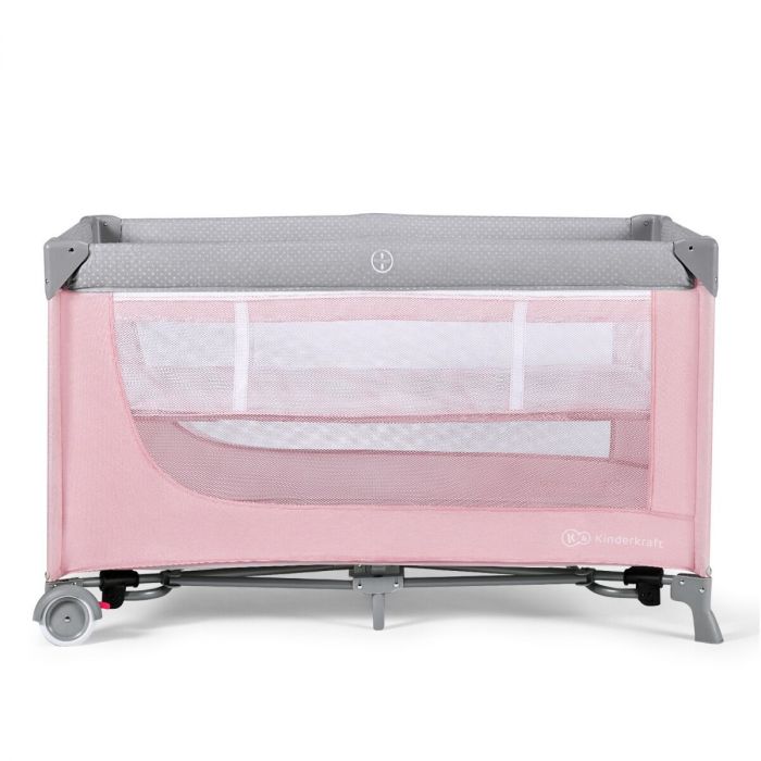 risico ballet Zuivelproducten Kinderkraft Campingbed - Leody - Roze - Reisbed | Baby & Koter