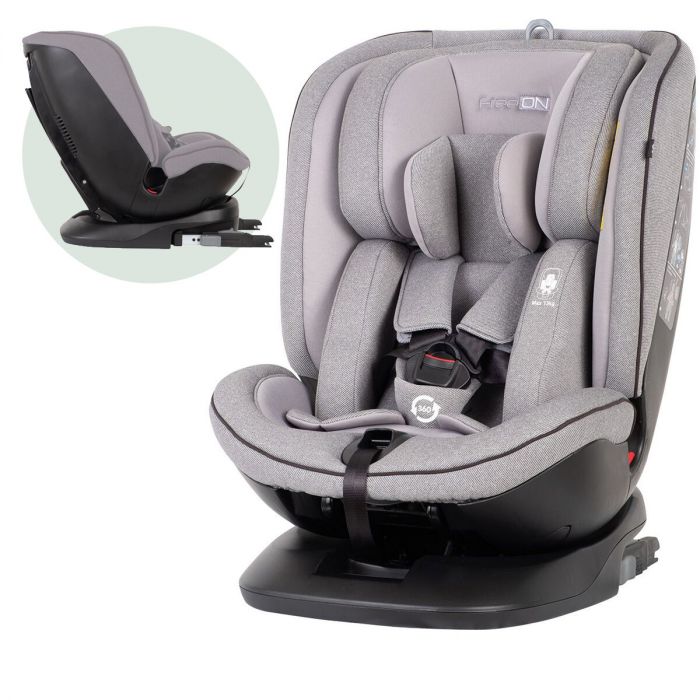 Bedelen Overvloed Gehoorzaam FreeON autostoel Atlas 360° met isoFix Lichtgrijs (0-36kg) - Groep 0-1-2-3  autostoel voor kinderen van 0 tot 12 jaar | Baby & Koter