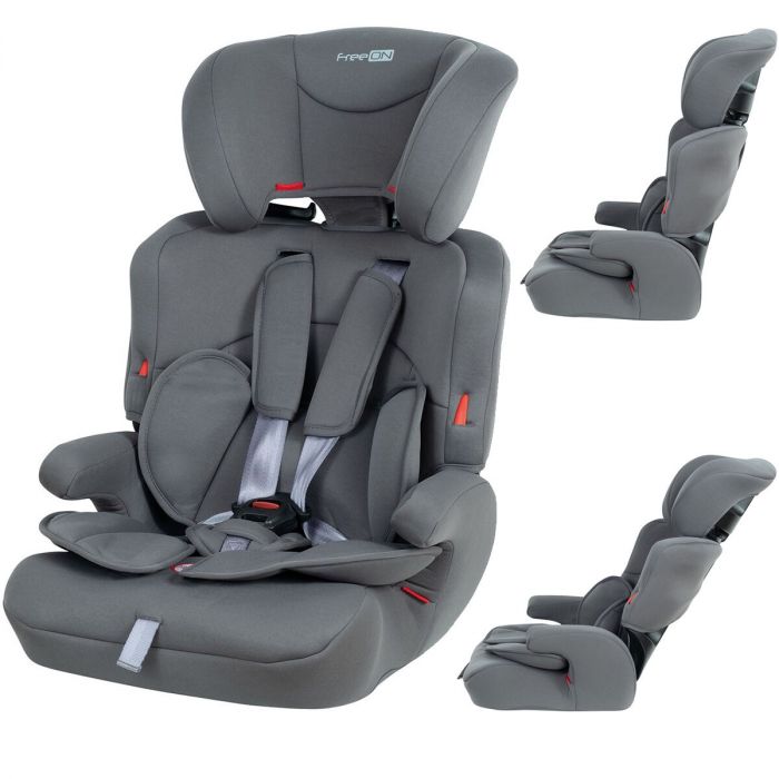 FreeON autostoel Triton Grijs (9-36kg) - 1-2-3 autostoel voor van 9 maanden tot 12 jaar | Baby & Koter
