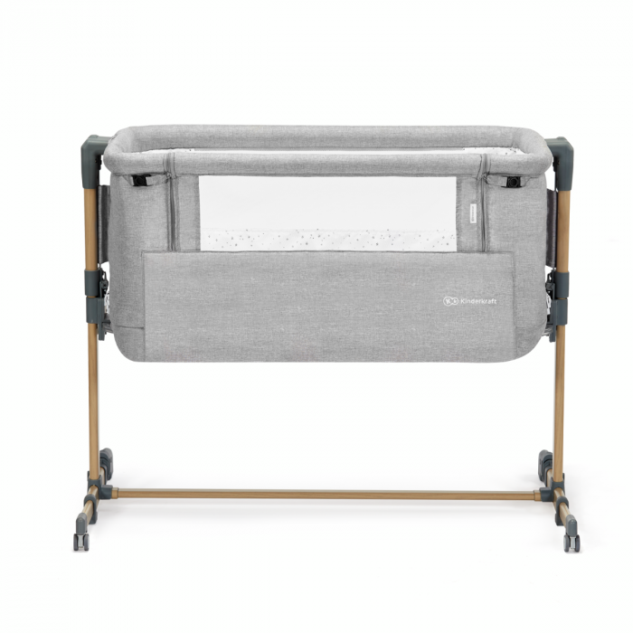 Kinderkraft Co Sleeper Aanschuifwieg Side2Bed Lichtgrijs