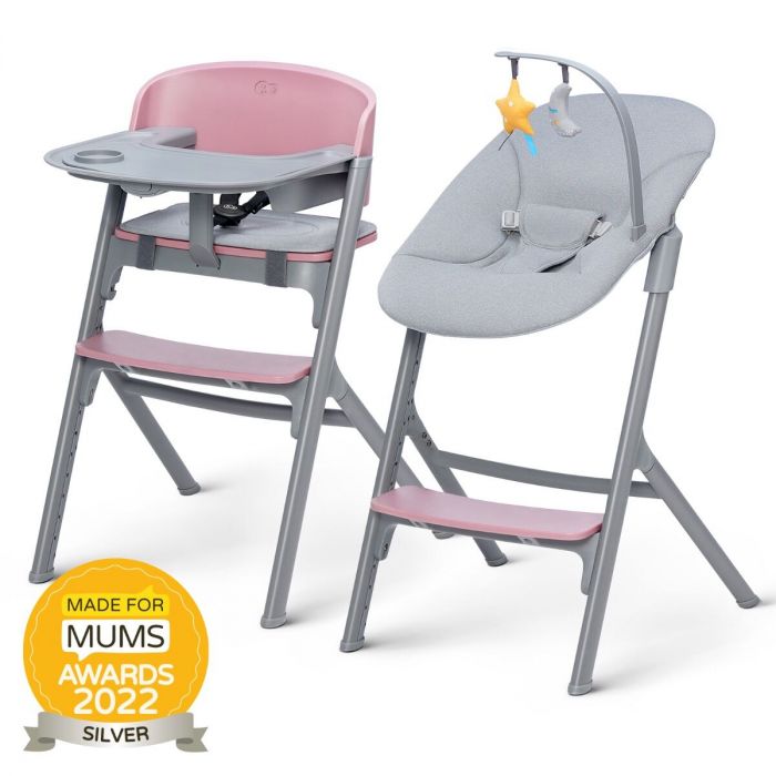 mengsel onvergeeflijk Boos Kinderkraft Livy 4-in-1 Kinderstoel incl. wipstoel Calmee - Aster Pink |  Baby & Koter