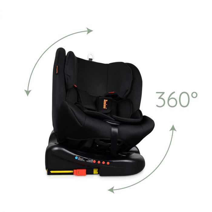 Harmonie syndroom actie Baninni autostoel Monza 360° met isoFix Zwart (0-36kg) - Groep 0-1-2-3  autostoel voor kinderen van 0 tot 12 jaar - Veiligheidszitje voor in de  auto - Peuterautostoel - Babyautostoel | Baby & Koter