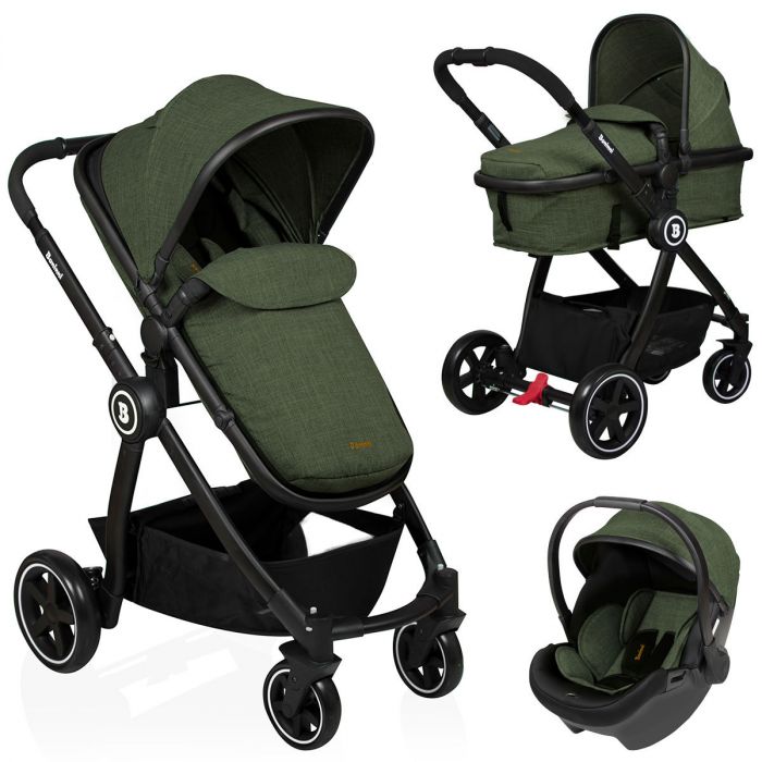 Baninni Green (incl. autostoel) - Combi kinderwagen | Baby & Koter