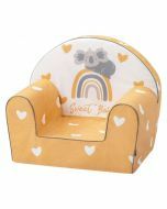 Bubaba by FreeON Kinderfauteuil - Peuterstoeltje - Kinderzetel - Yellow Hearts