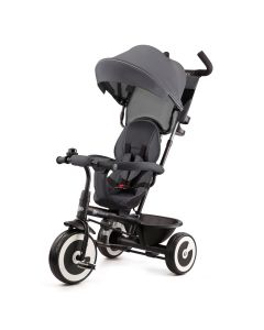 Kinderkraft Aston - Driewieler - Tricycle - Duwfiets met Zonnekap - Malachite Grey
