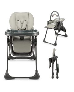 Kinderkraft Tummie - Kinderstoel - Eetstoel voor kinderen - Grijs
