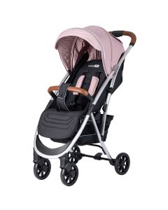 FreeOn Lux Premium Wandelwagen Dusty Pink (geschikt van 0-22kg) - Lichtgewicht Buggy FreeON Lux - Stroller