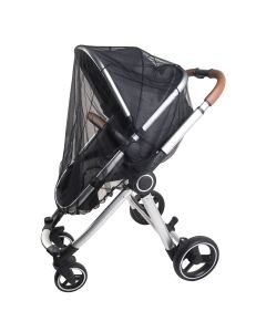 FreeON universele Baby Klamboe voor buggy, kinderwagen, wandelwagen en campingbed - Muggennet - Zwart