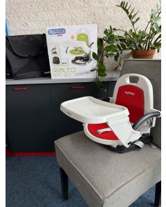 Peg Perego Stoelverhoger -  Kinderstoel - Rood (Retourdeal)