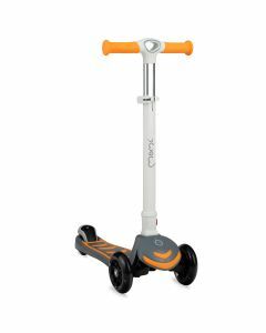 MoMi Scooter Step Vivio - Kinderstep met 3 LED wielen - Oranje