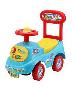 Free2Move by FreeON Loopauto - Kid's Rider voor kinderen vanaf 1 jaar - Ride On - Blue Airplane