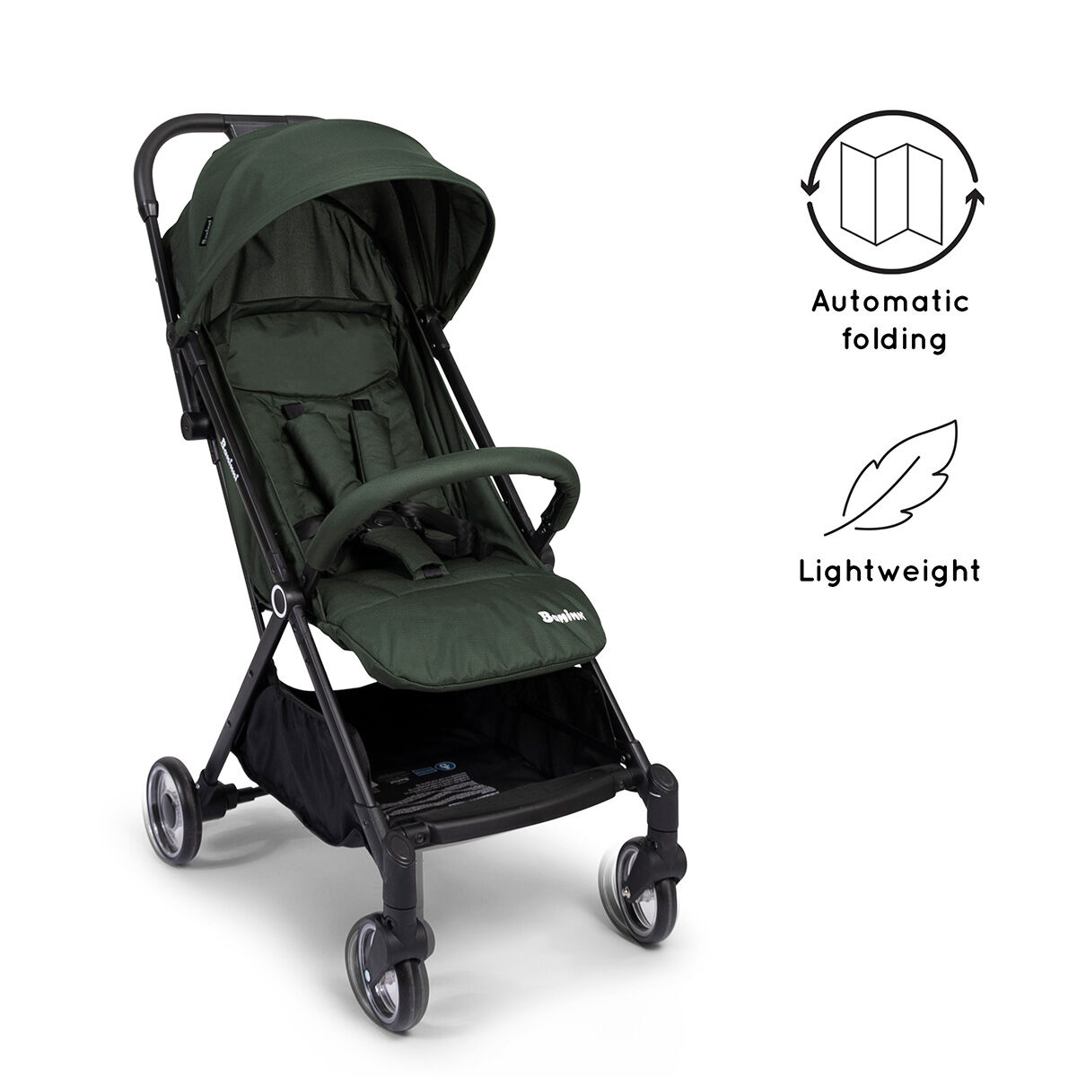 Baninni Wandelwagen - Automatisch opvouwbare kinderwagen - | Baby & Koter